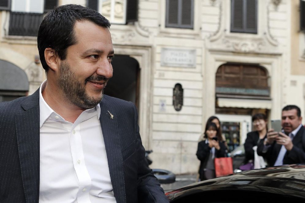 Il leader della Lega Matteo Salvini
