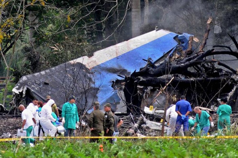 Le immagini dell'incidente