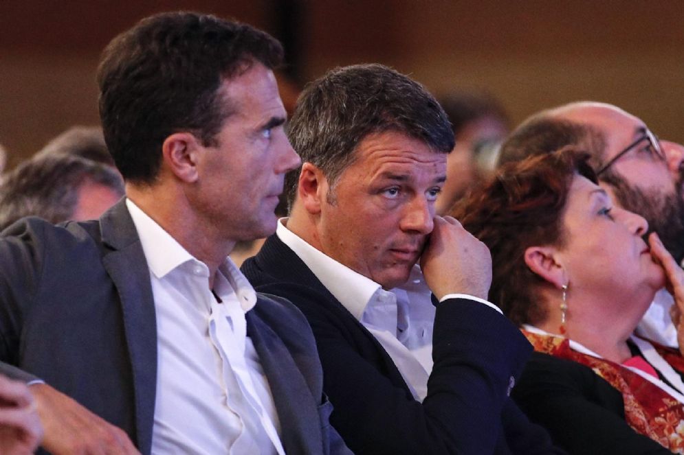 Matteo Renzi durante l'Assemblea Nazionale del Pd, Roma 19 maggio 2018
