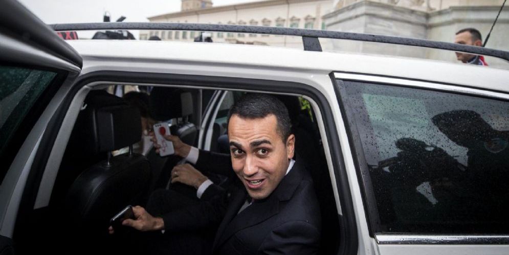 Il capo politico del M5s Luigi Di Maio