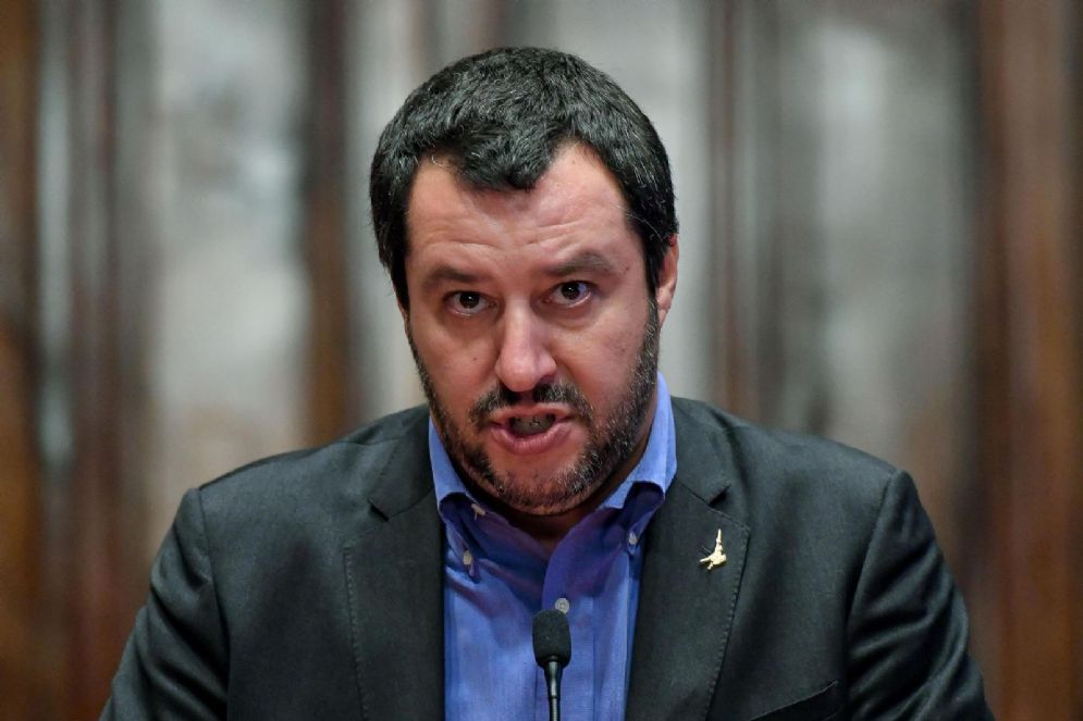 Il leader della Lega Matteo Salvini