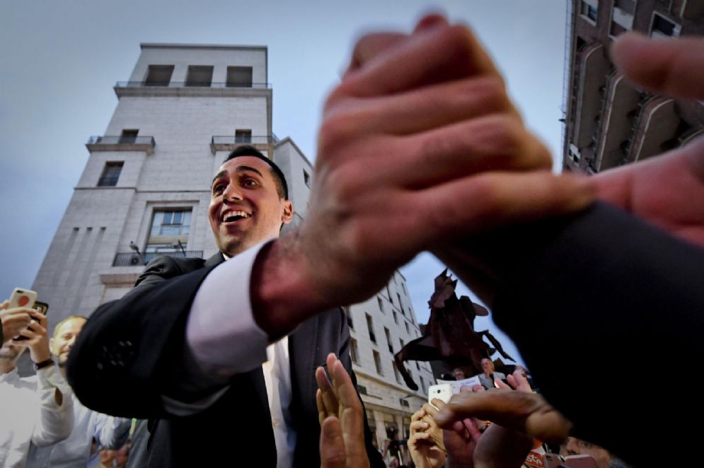 Il capo politico del M5s Luigi Di Maio