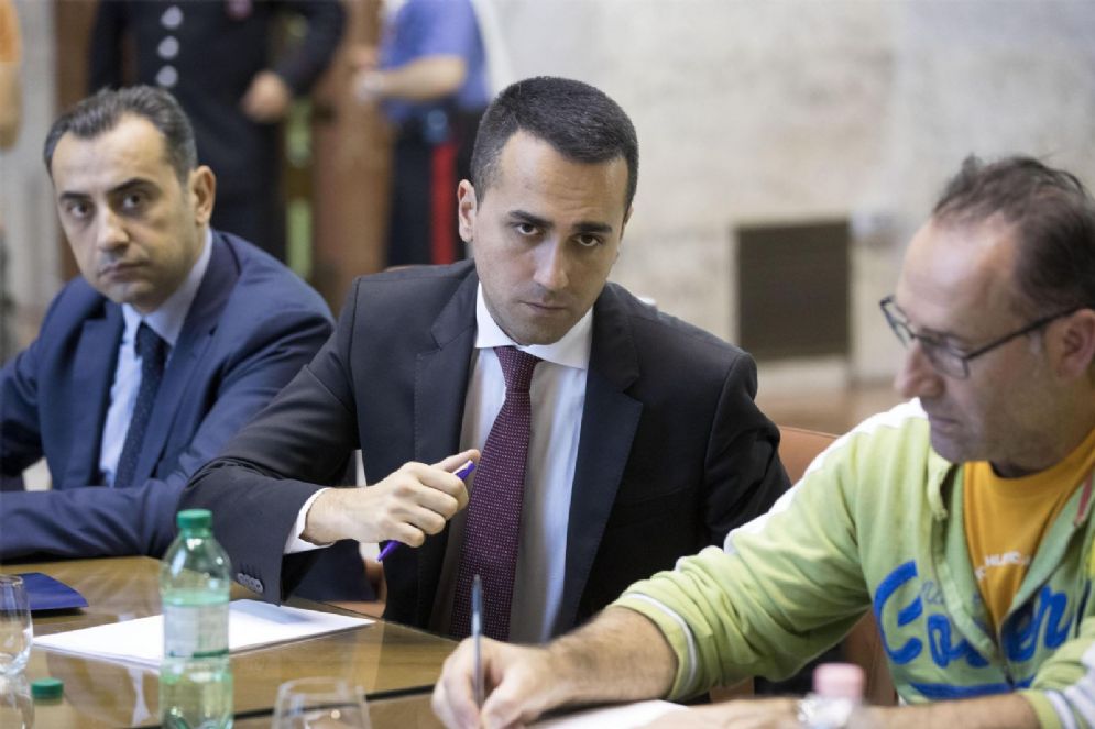 Il ministro del Lavoro e dello Sviluppo economico Luigi Di Maio