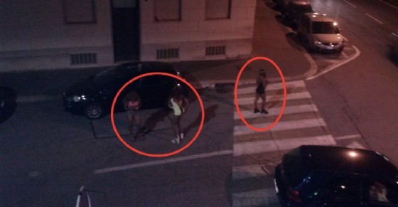 Prostitute vicino a piazza Massaua