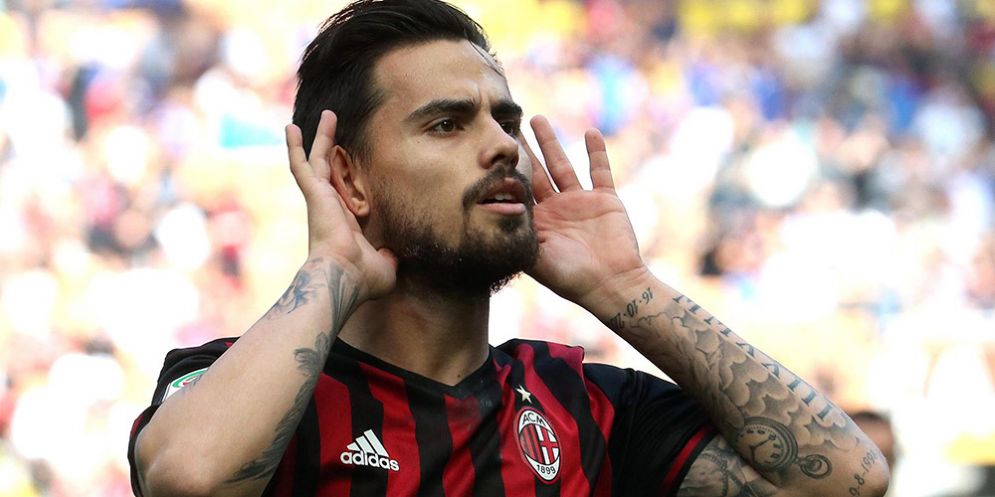 L'attaccante spagnolo del Milan Suso