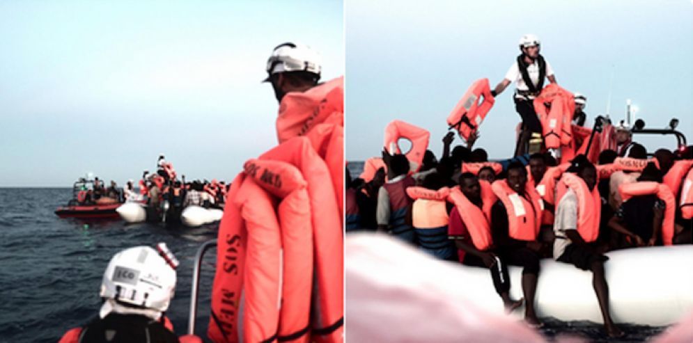La Acquarius di Sos Mediterranee in rotta verso un porto di sicurezza non ancora assegnato