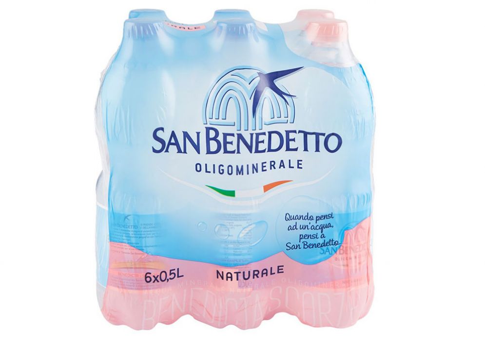 Acqua minerale San Benedetto da 0,5 l