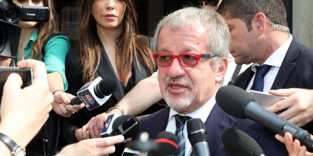L'ex governatore della Regione Lombardia Roberto Maroni