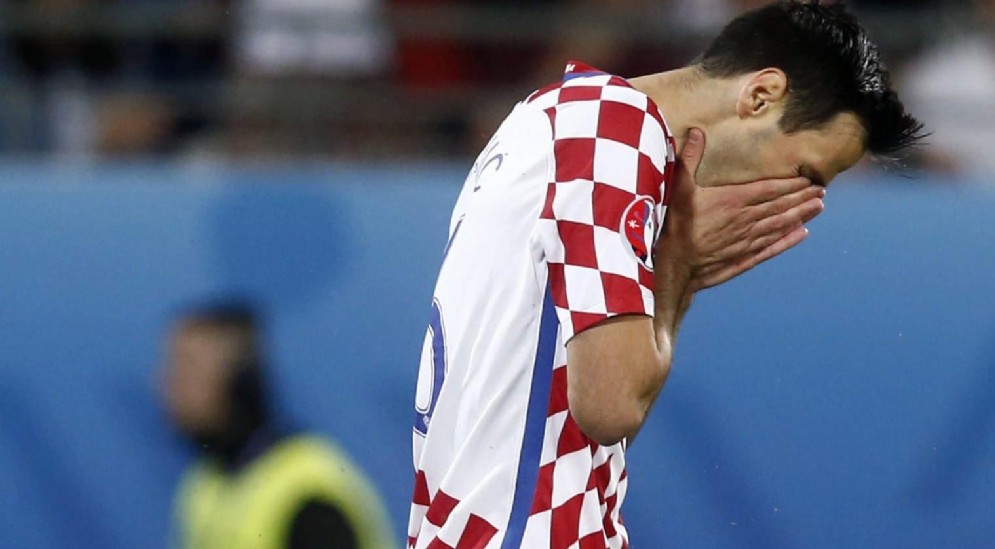Nikola Kalinic, centravanti del Milan e della nazionale croata