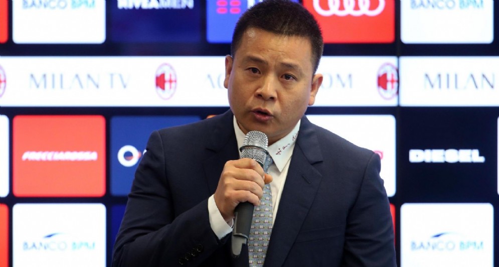 Il proprietario del Milan Yonghong Li