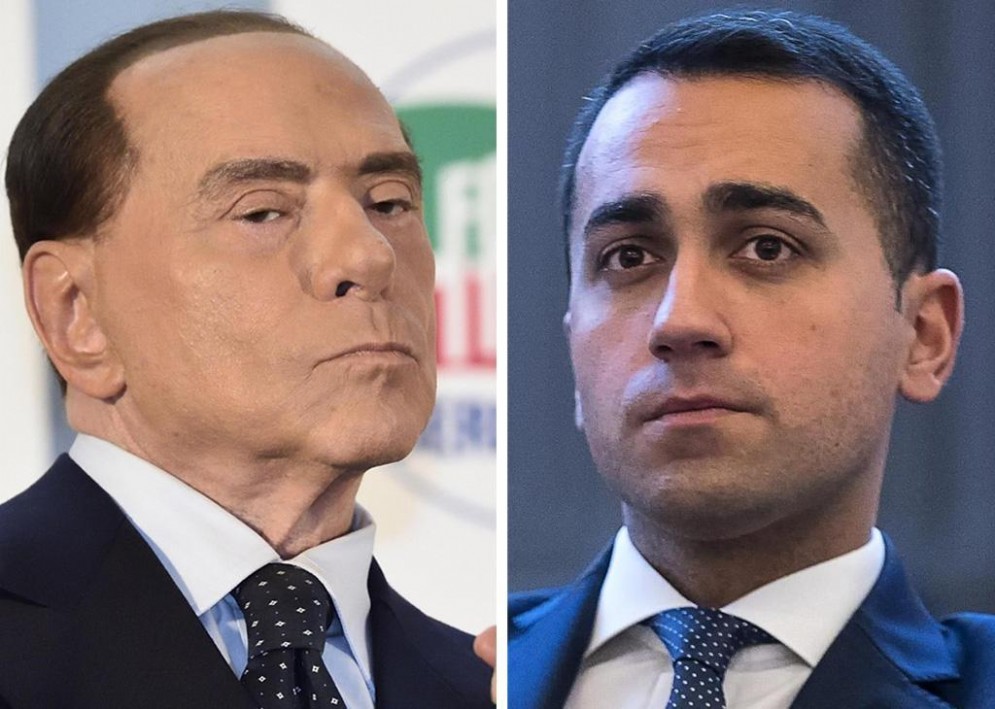Silvio Berlusconi e Luigi Di Maio
