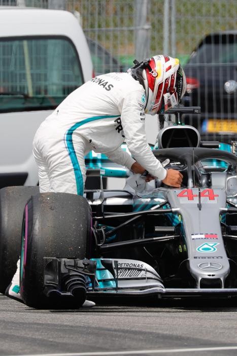Problemi per Hamilton nelle qualifiche del GP di Germania
