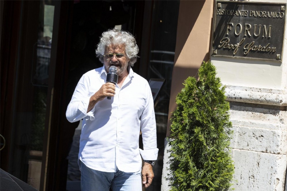 Il fondatore del Movimento 5 stelle, Beppe Grillo