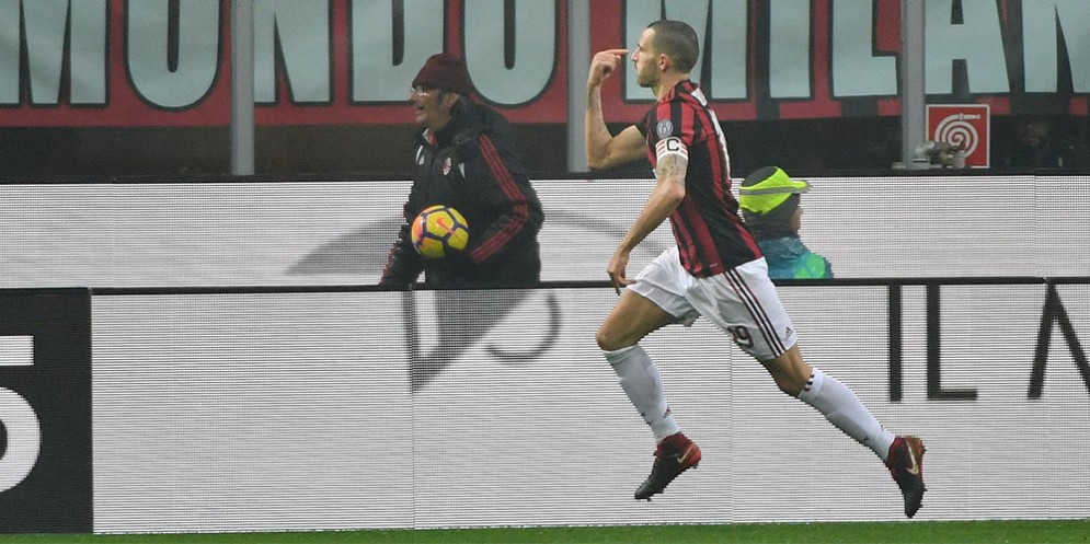 Leonardo Bonucci, difensore e capitano del Milan