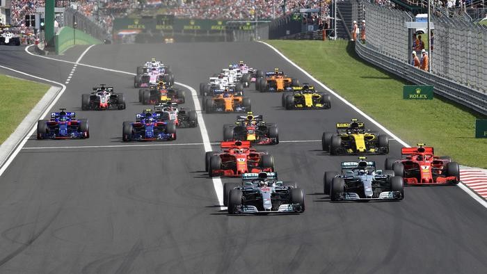La partenza del GP