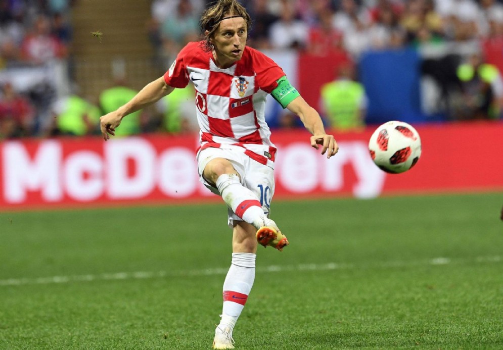 Il capitano della Croazia Luka Modric