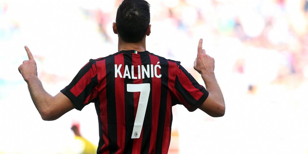 L'attaccante croato Nikola Kalinic