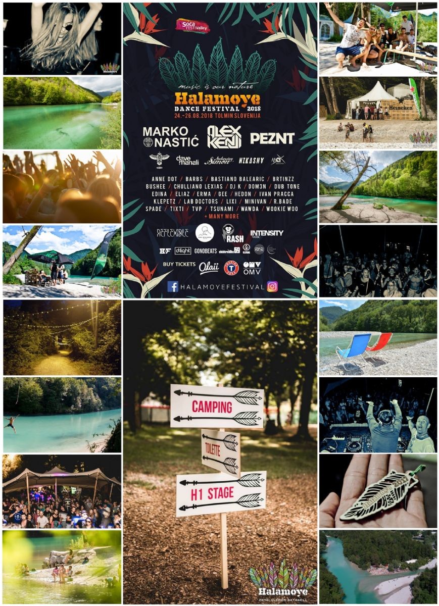 "Halamoye Festival", tre giorni di musica elettronica sulle rive dell'Isonzo