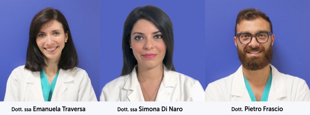 Dott.ssa Emanuela Traversa, Dott.ssa Simona Di Naro, Dott. Pietro Frascio