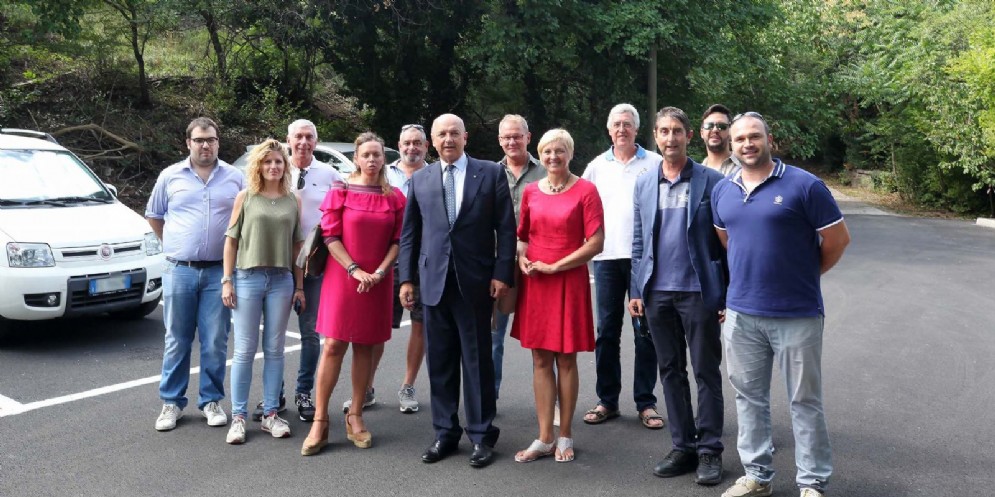 Inaugurato il nuovo parcheggio di Longera