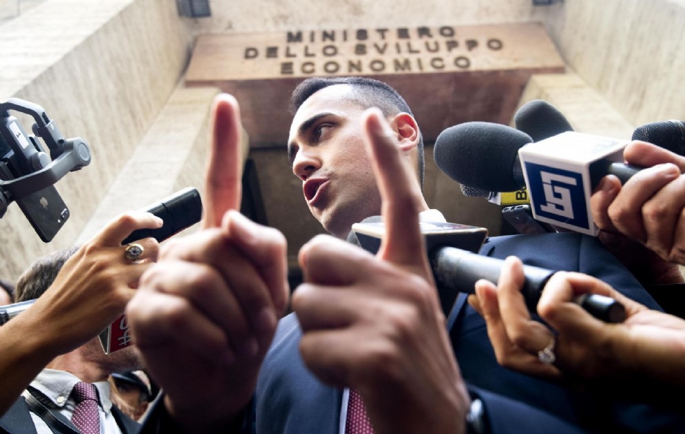 Il vicepremier e ministro del Lavoro e dello Sviluppo Economico Luigi Di Maio