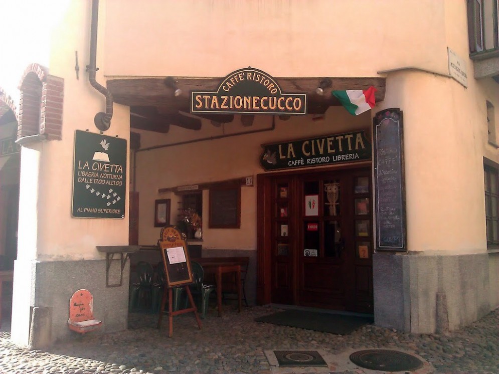 Esterno del ristorante La Civetta