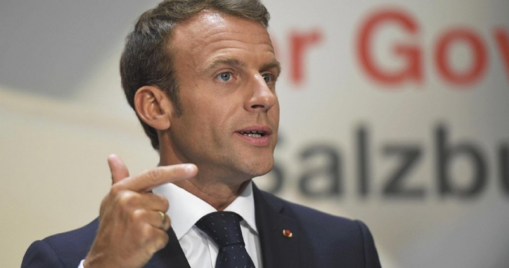 Il presidente francese, Emmanuel Macron