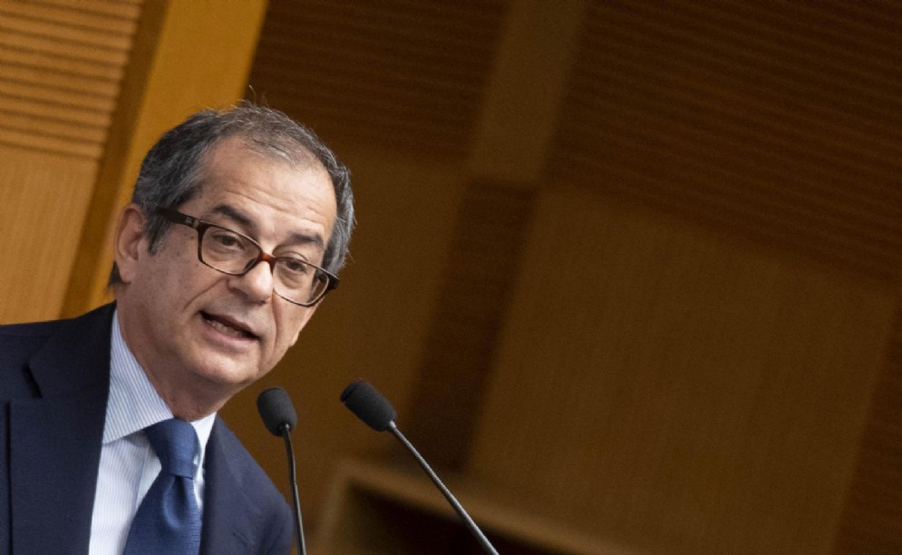 Giovanni Tria alla presentazione del Rapporto ASviS 'L'Italia e gli Obiettivi di Sviluppo Sostenibile'