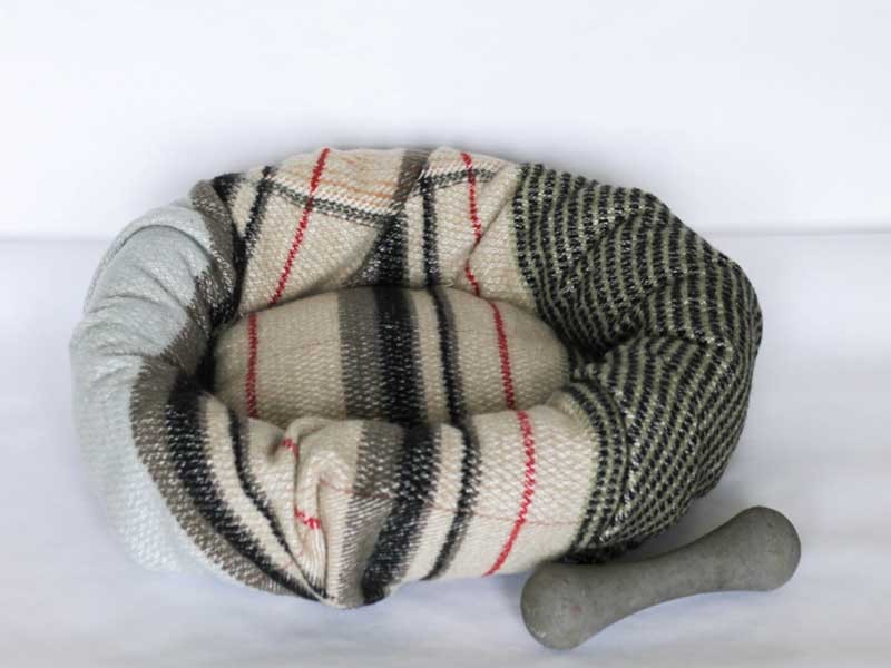 Una cuccia realizzata con il Crabwool