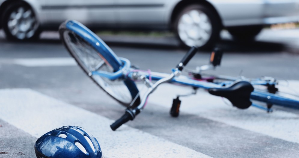 Incidente in bici - Immagine di repertorio