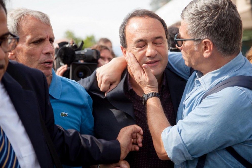 Il sindaco di Riace Mimmo Lucano