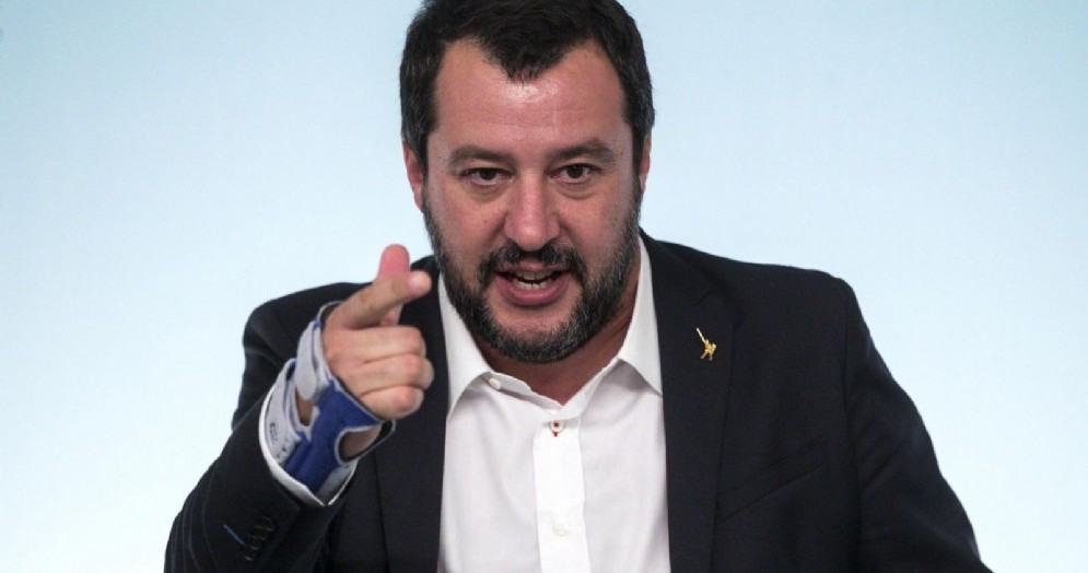 Il vicepremier e ministro dell'Interno Matteo Salvini