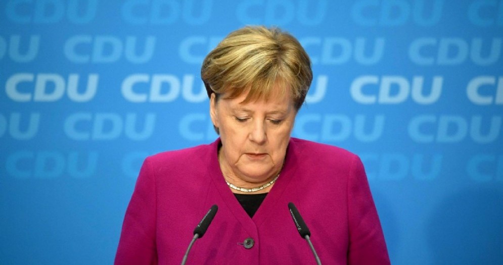 La cancelliera tedesca Angela Merkel