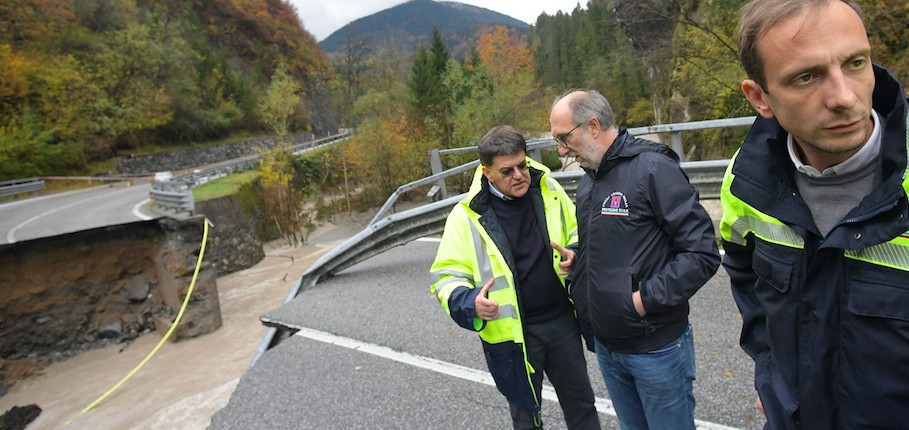 Maltempo: decretato lo stato di emergenza in Fvg