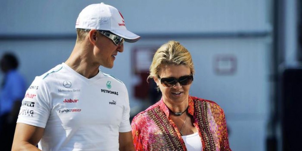 Schumacher, la moglie rompe il silenzio in una lettera