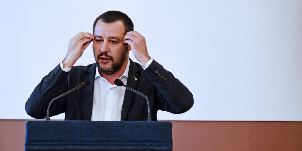 Il vicepremier e ministro dell'Interno Matteo Salvini