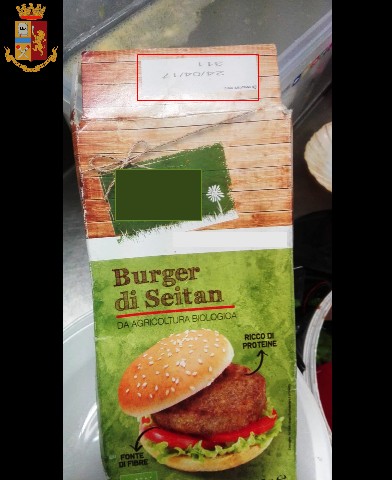 L'hamburger di seitan scaduto dall'aprile 2017