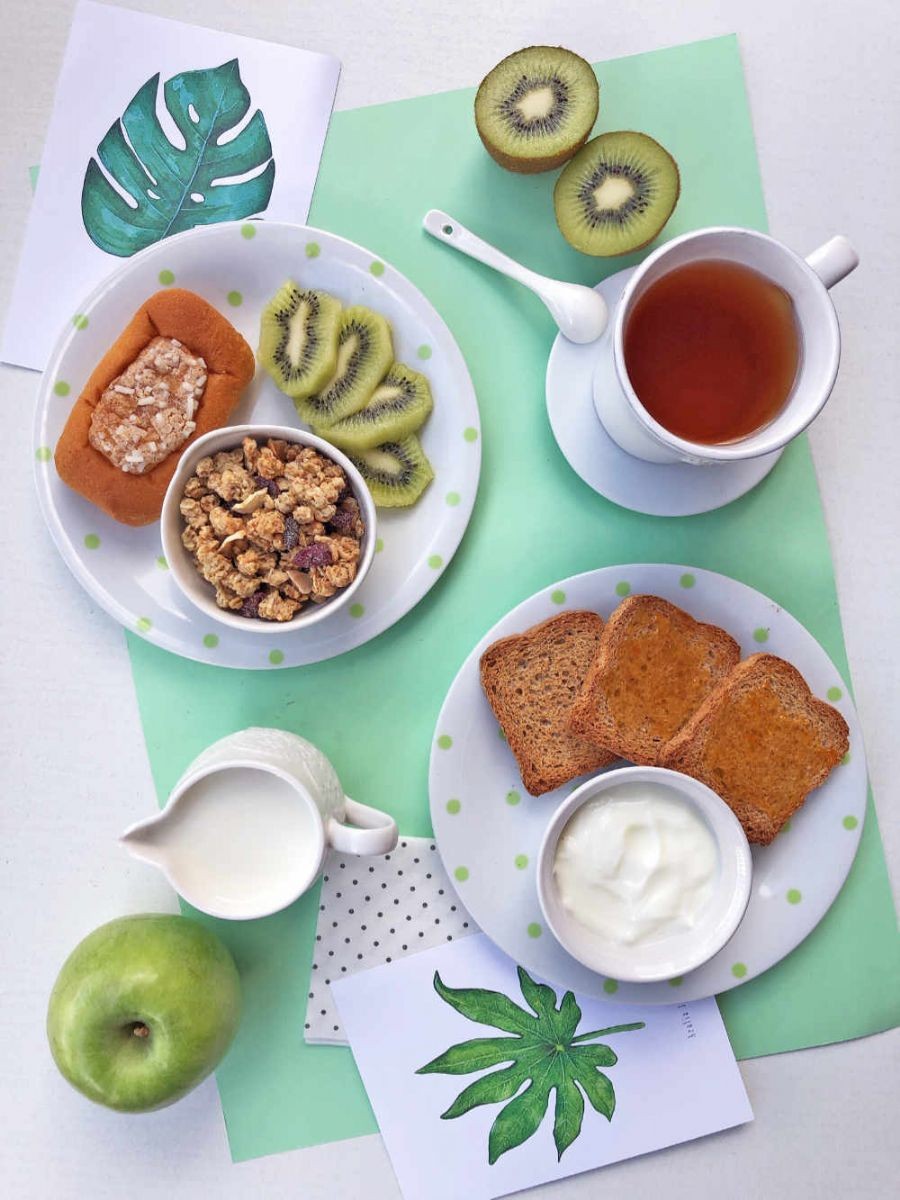 Colazione in verde