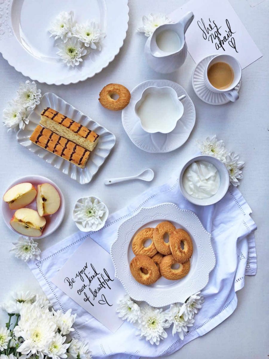 Colazione in bianco