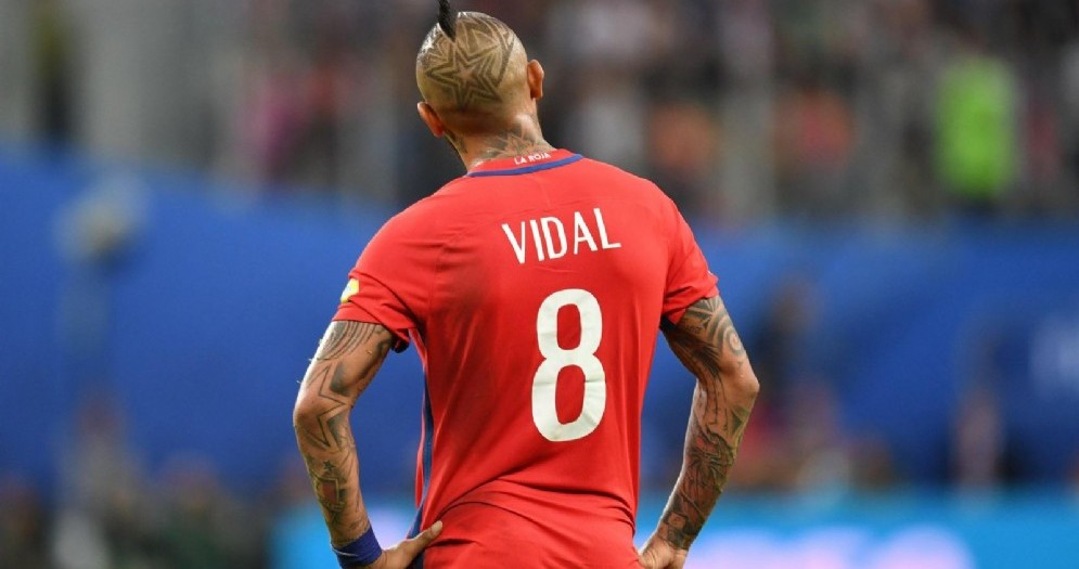 Arturo Vidal, centrocampista cileno del Barcellona