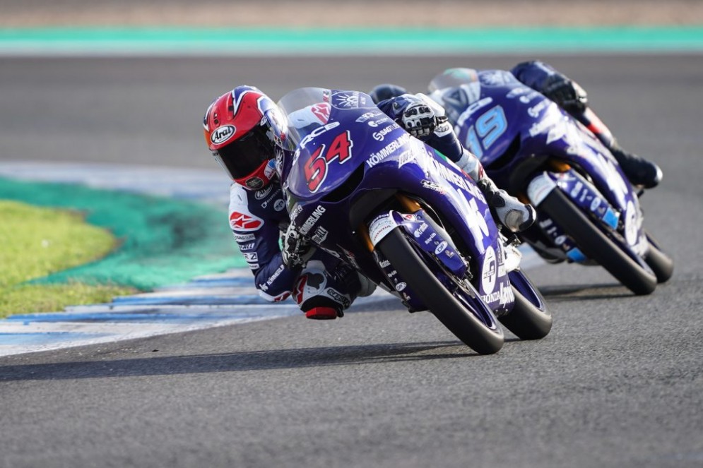 Riccardo Rossi e Gabriel Rodrigo in azione