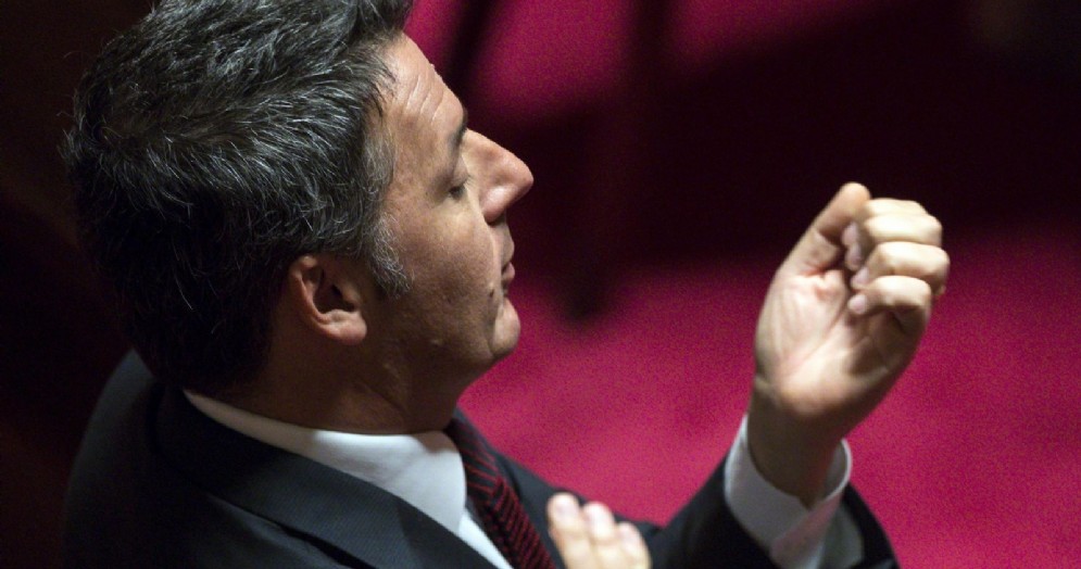 L'ex segretario Pd Matteo Renzi