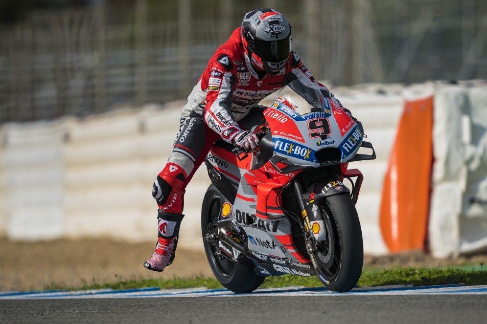 Danilo Petruzi, Jerez test
