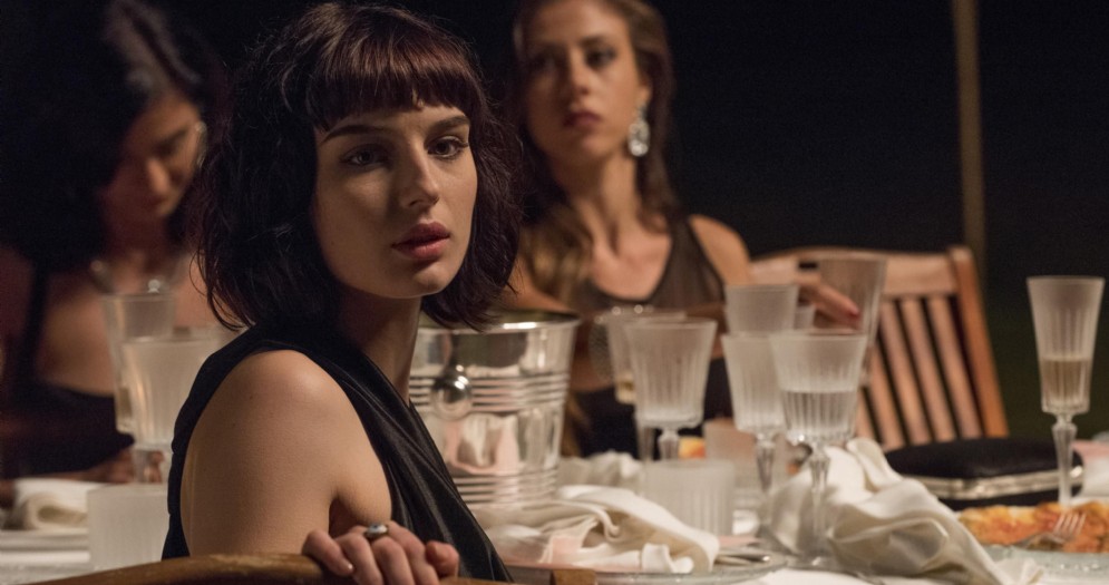 Alice Pagani in una scena di «Loro»