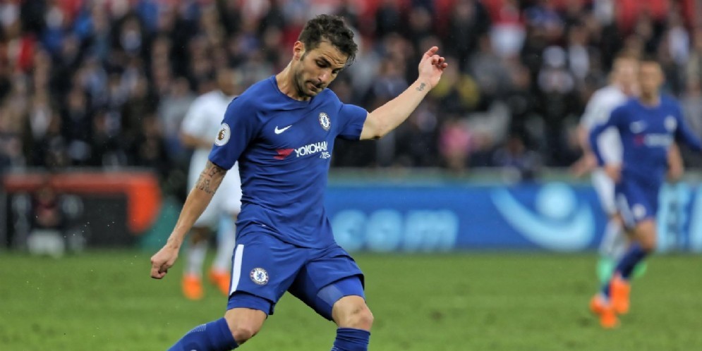 Cesc Fabregas, centrocampista spagnolo del Chelsea, obiettivo di mercato del Milan per gennaio