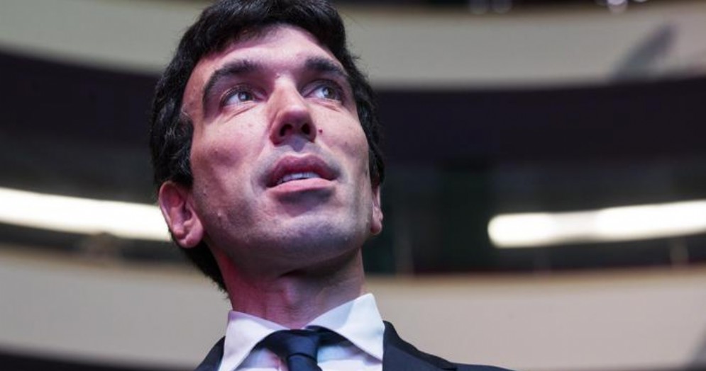 Il candidato alla Segreteria del Partito Democratico, Maurizio Martina