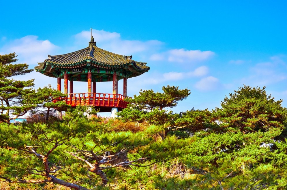 Un tempio in Corea del Sud
