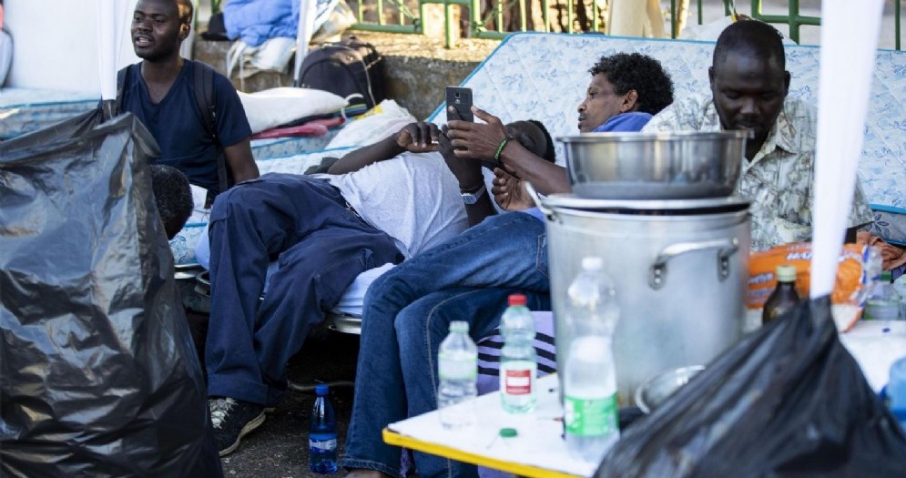 Migranti a Roma