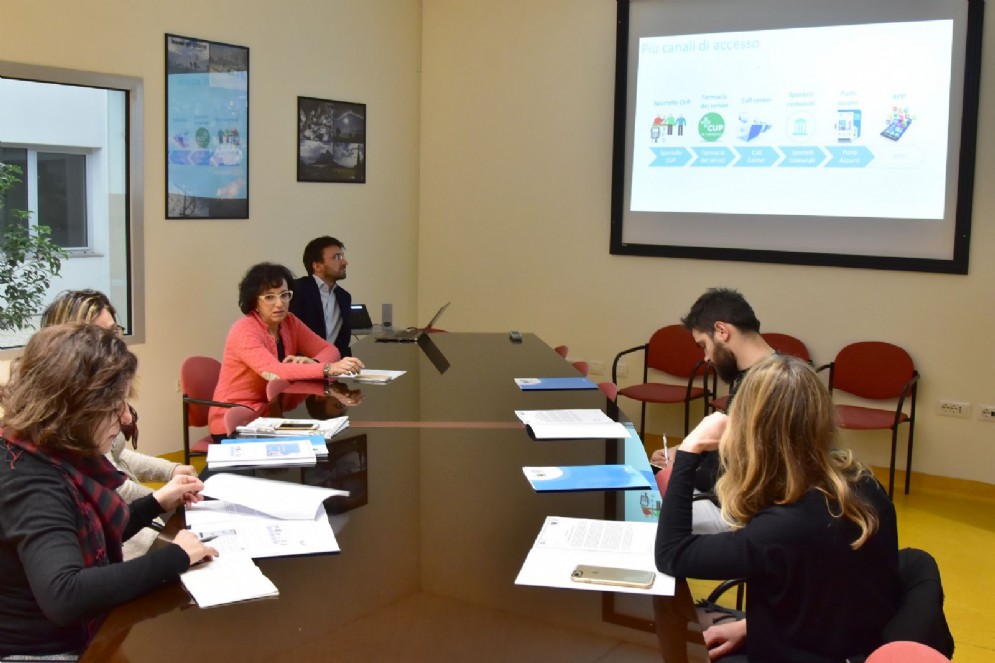 La presentazione dell'app