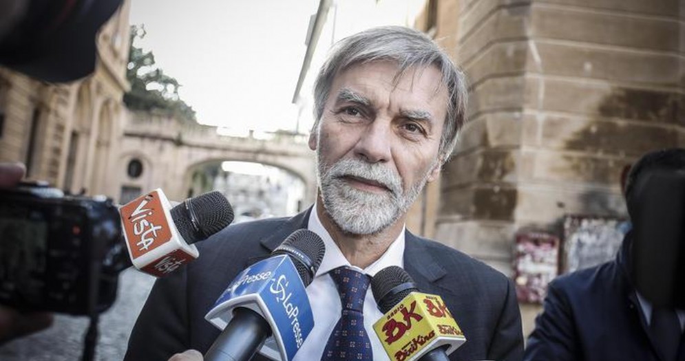 Il Ministro dell'Interno, Graziano Delrio